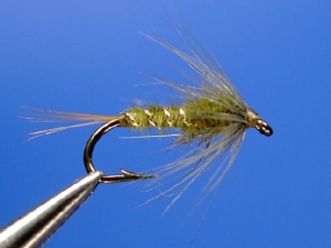 Skues Medium Olive Nymph