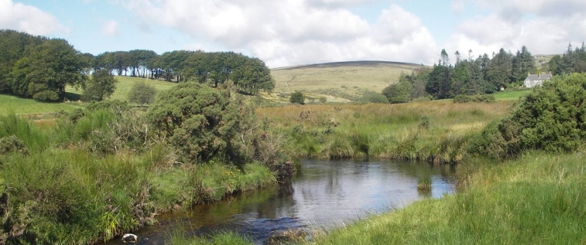 East Dart above Postbridge on Dartmoor