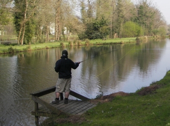 casting platform at Hatchlands
