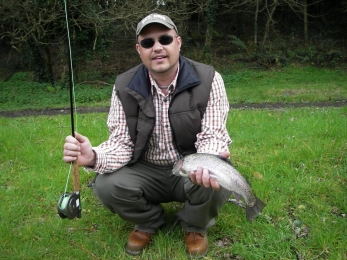 trout reared at Hatchlands