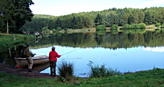 Coaching on Kennick lake