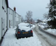snow in Chagford