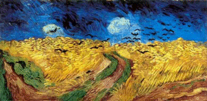 van gogh wheat field
